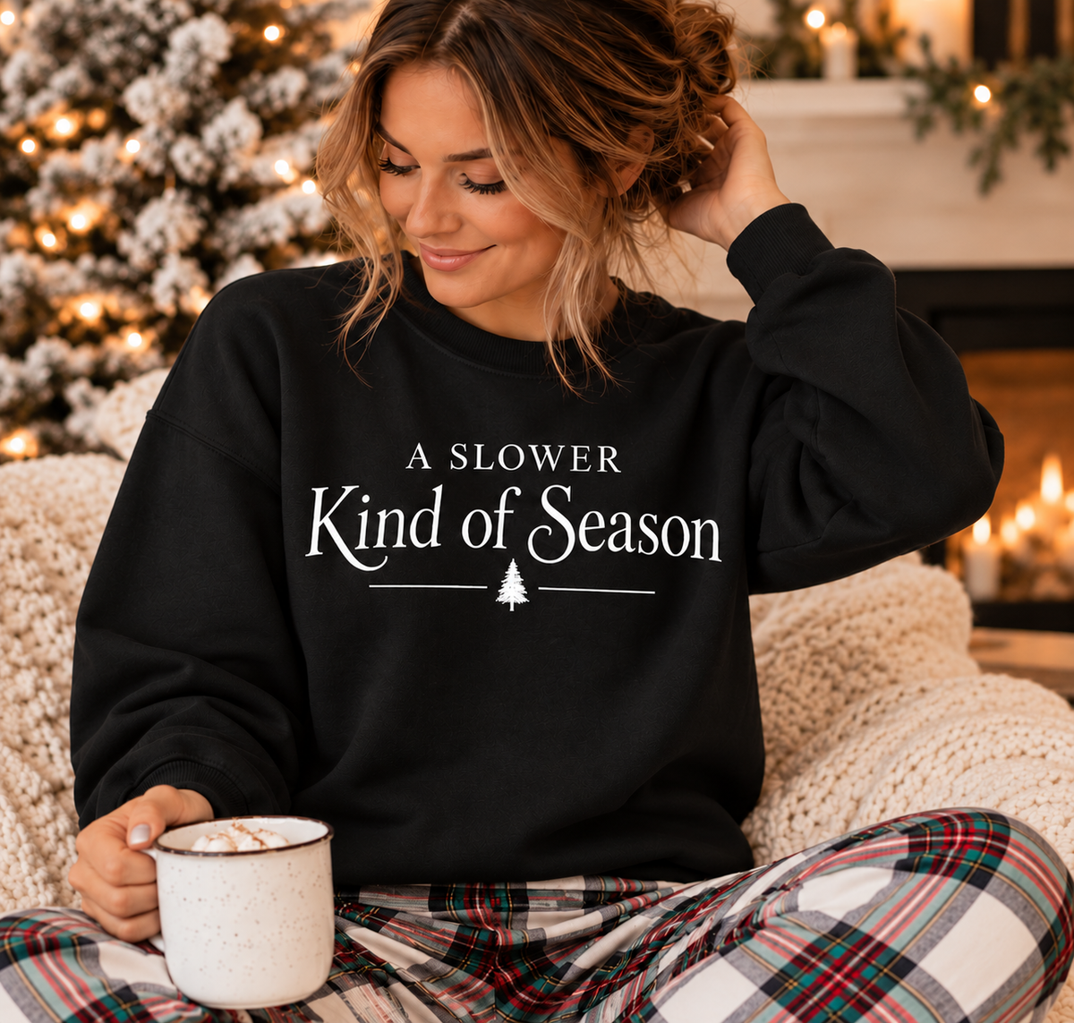 A Slower Kind of Season Christmas Cozy Set