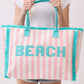 Vacay Vibes Tote (Multi Colors Available)