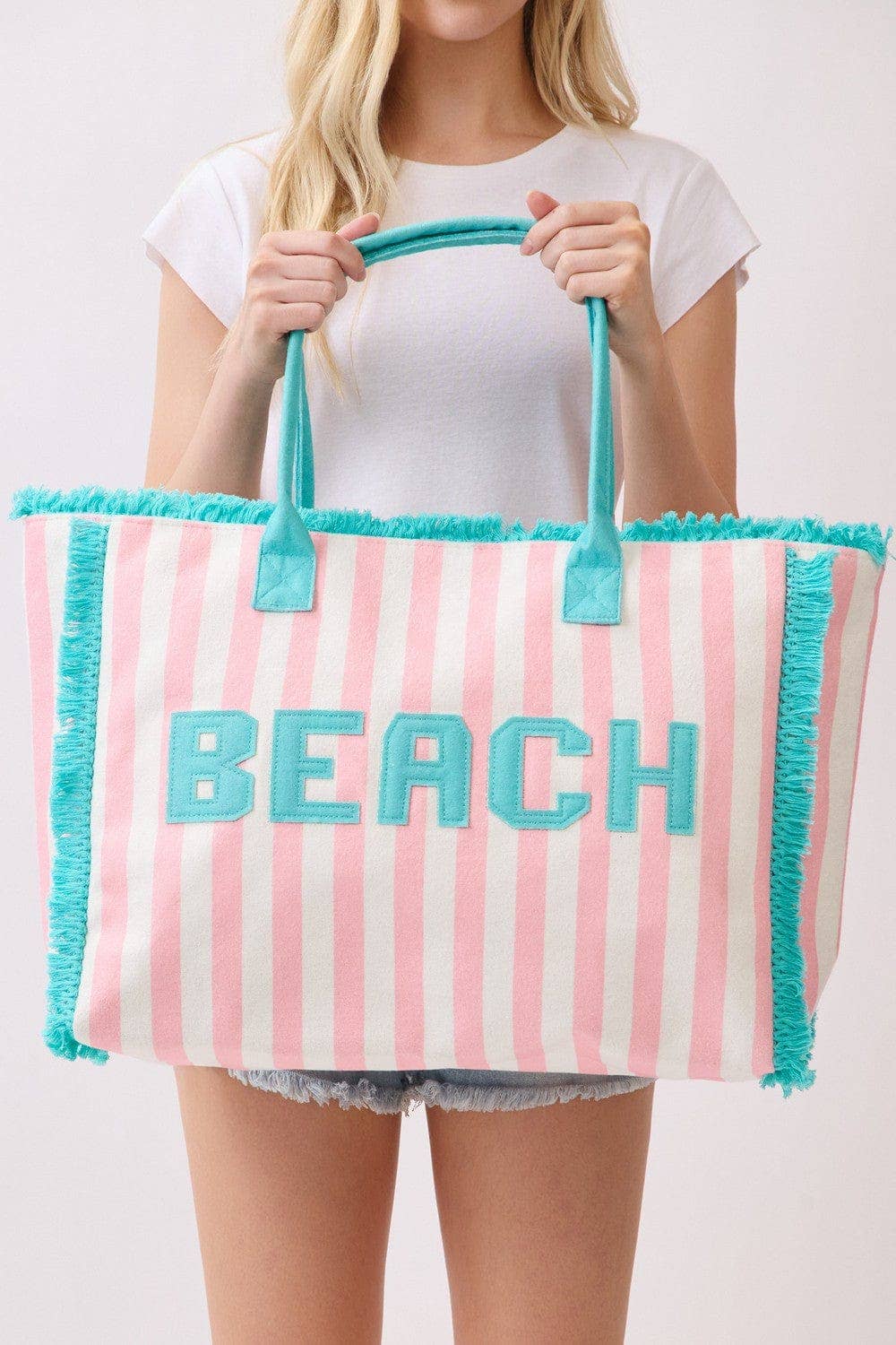 Vacay Vibes Tote (Multi Colors Available)