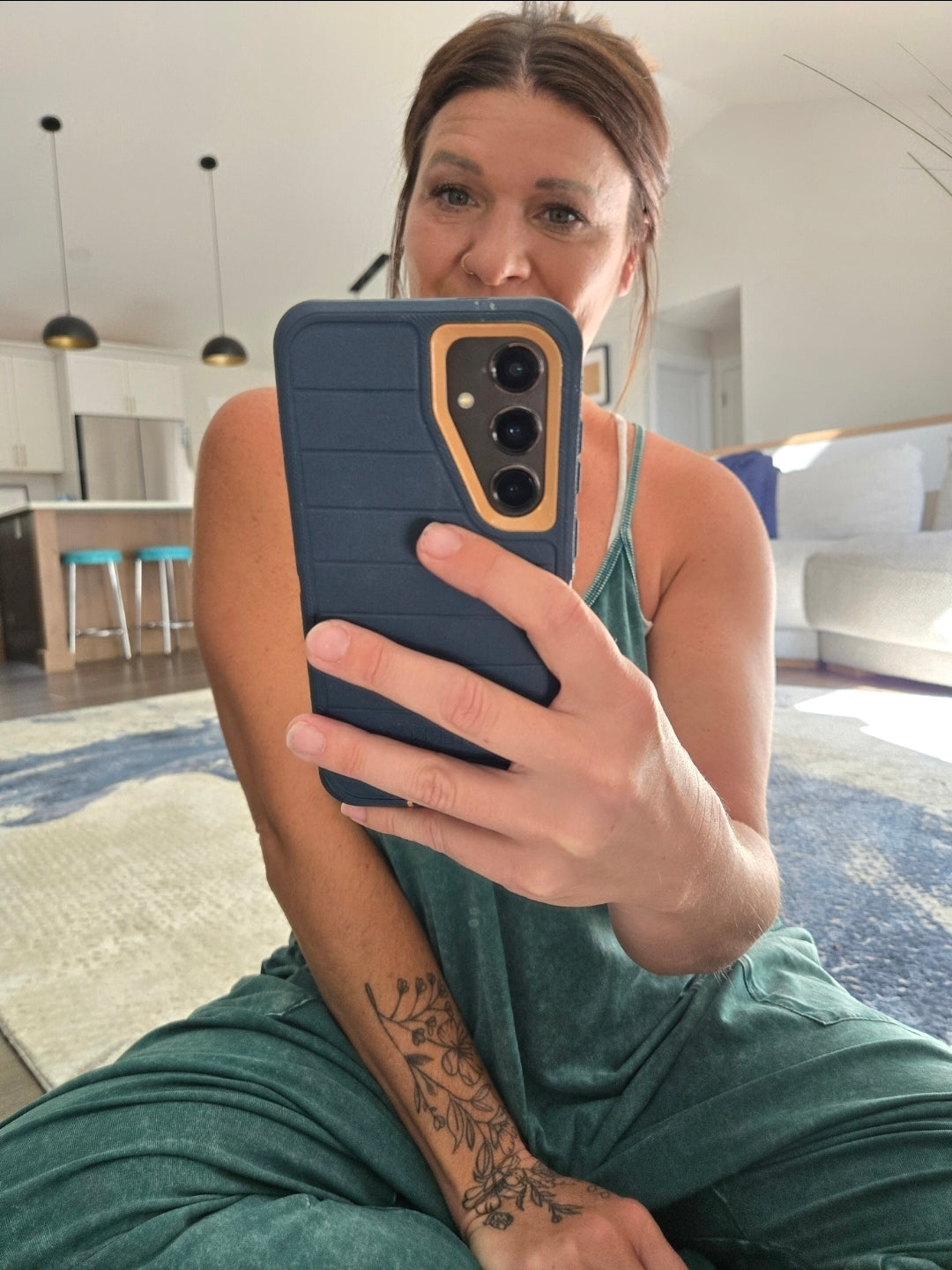 Everyday Ease Mineral Wash Jumpsuit