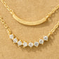 Rhinestone Curved Bar