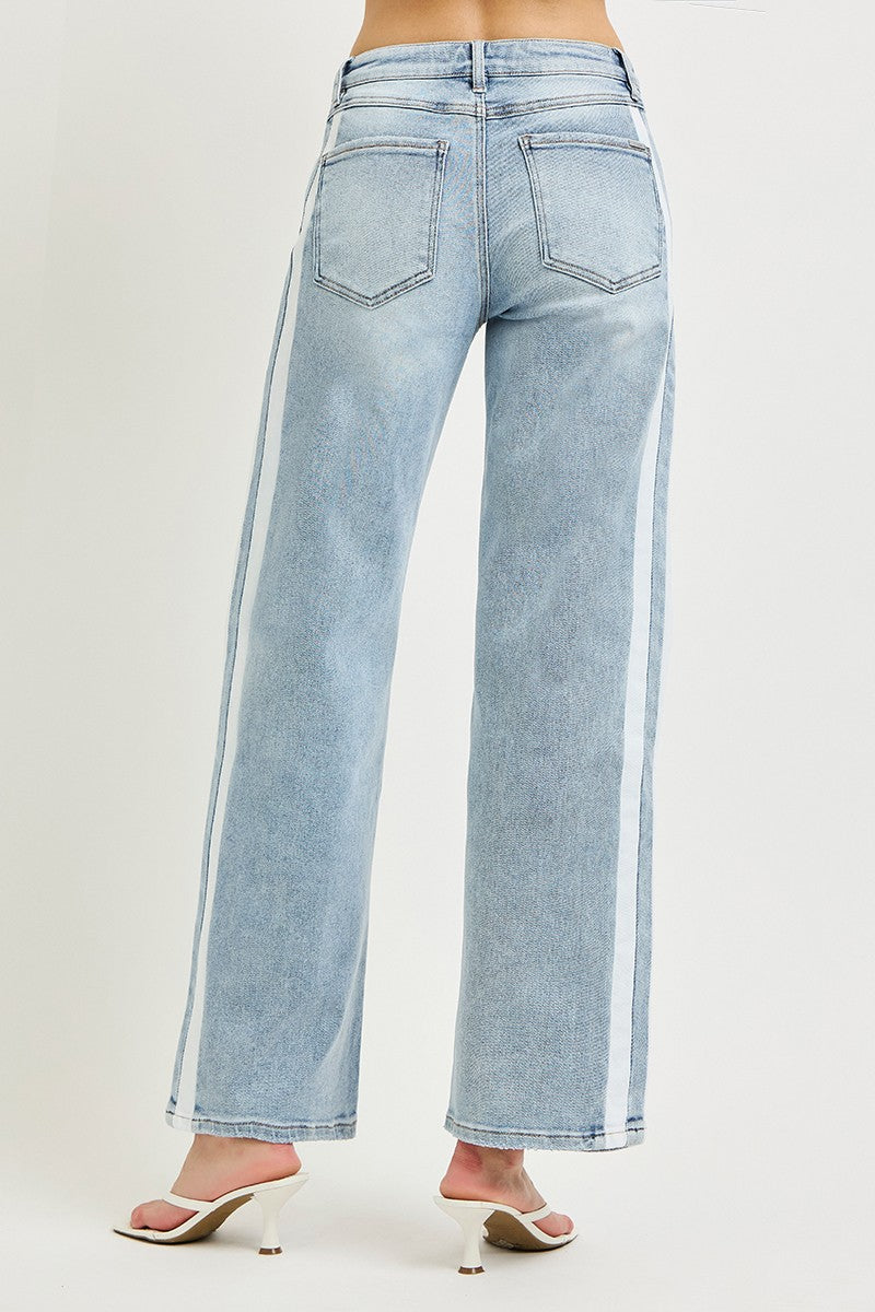 Nova Relaxed Stripe Jeans