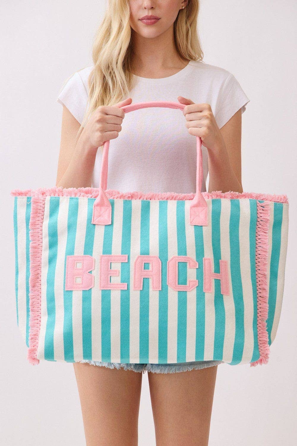 Vacay Vibes Tote (Multi Colors Available)