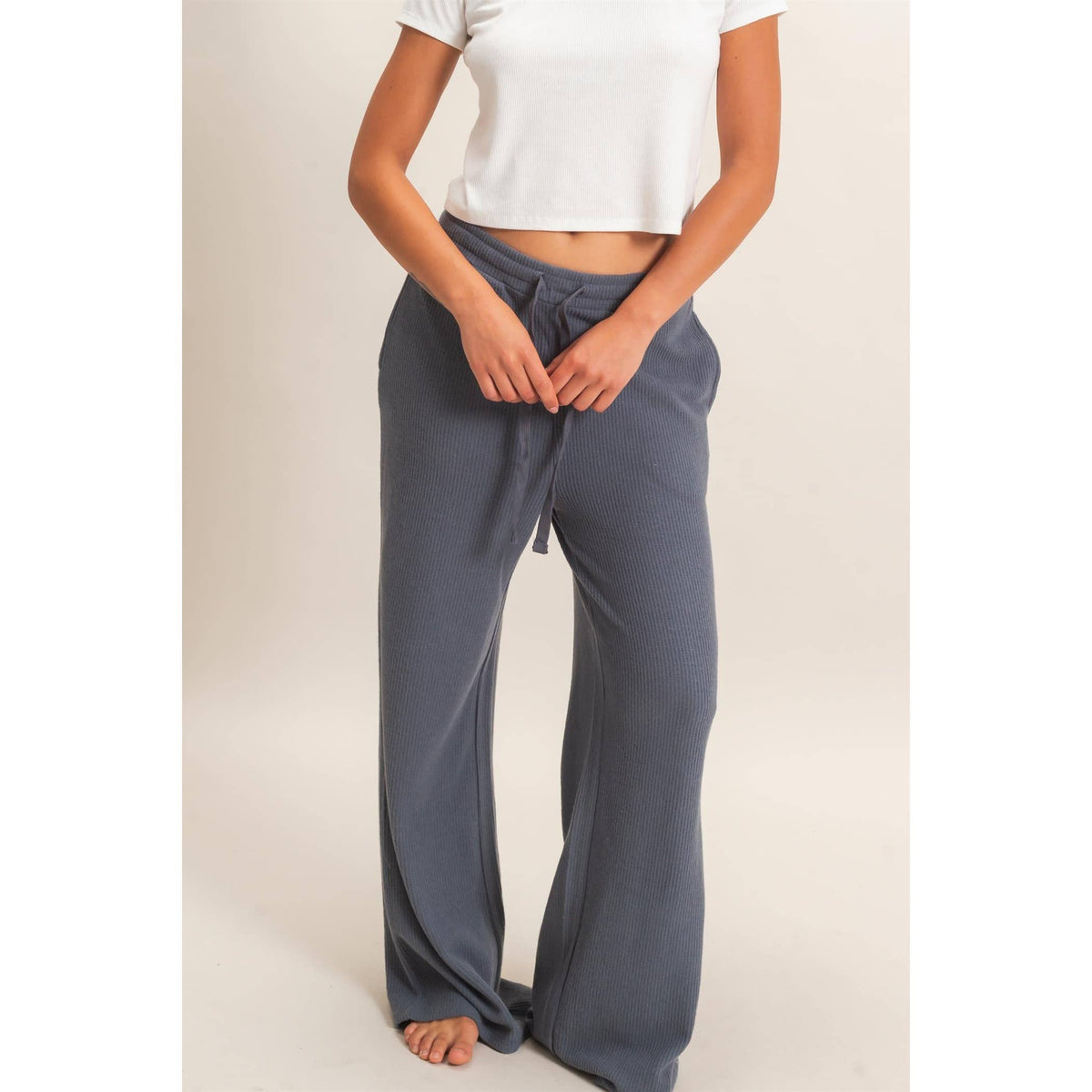 The Stay Awhile Waffle Pants