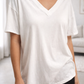 Washed V-Neck