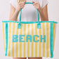 Vacay Vibes Tote (Multi Colors Available)
