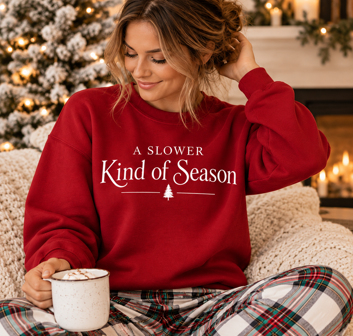 A Slower Kind of Season Christmas Cozy Set