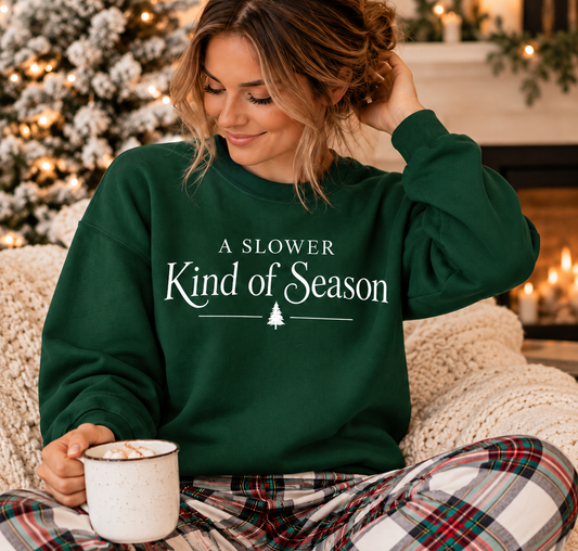 A Slower Kind of Season Christmas Cozy Set