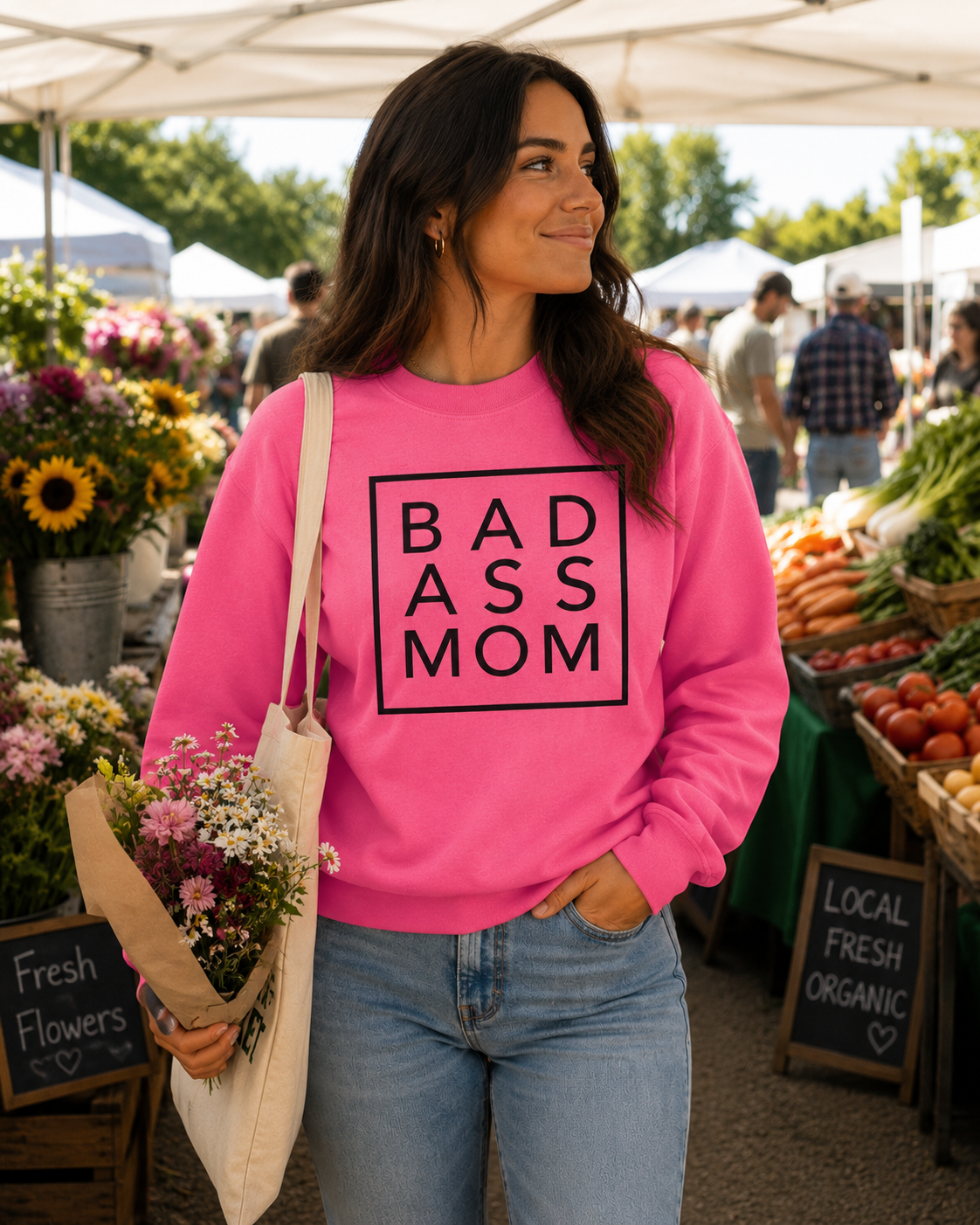 Badass Mom (Multi Colors Available)