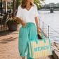 Vacay Vibes Tote (Multi Colors Available)