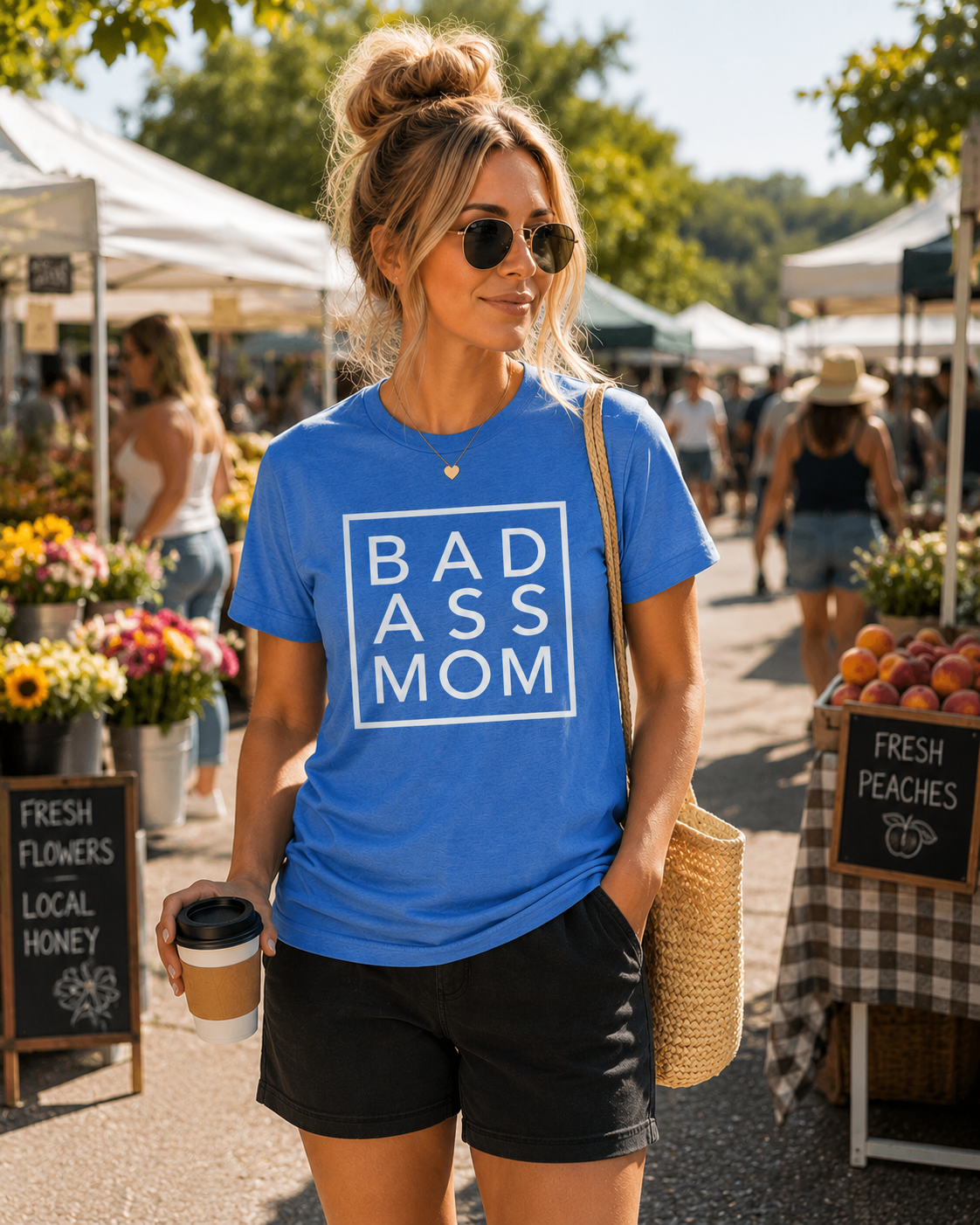 Badass Mom (Multi Colors Available)