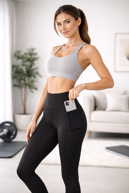 Clean Black Leggings
