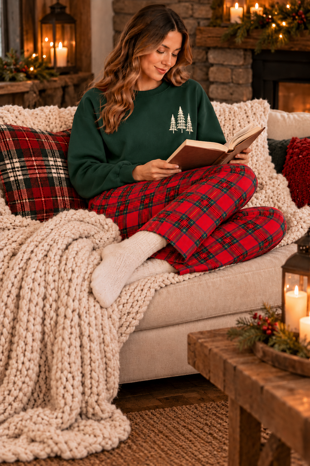 Christmas Cozy Bamboo Lounge Pants