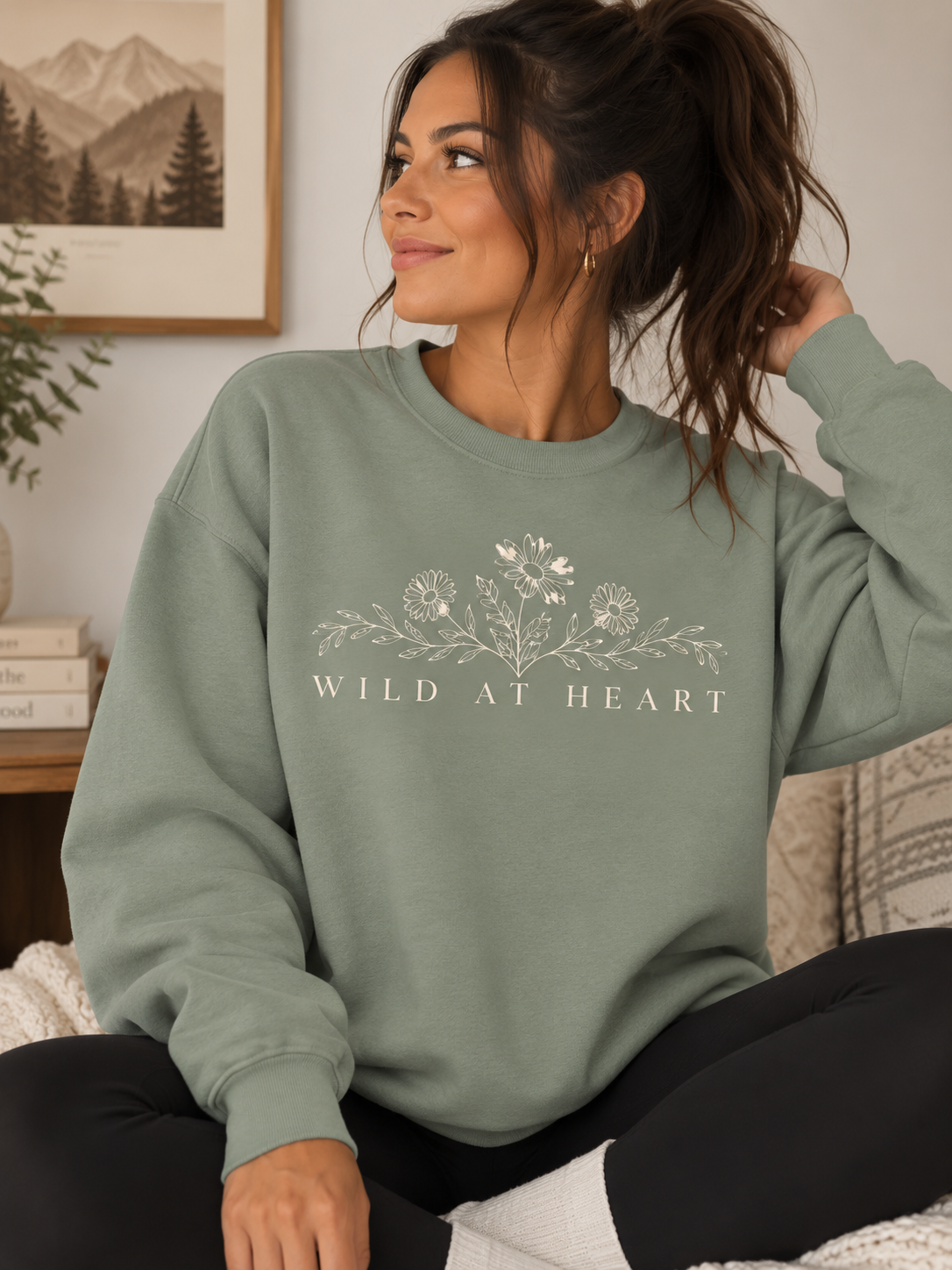 Wild at Heart Crewneck