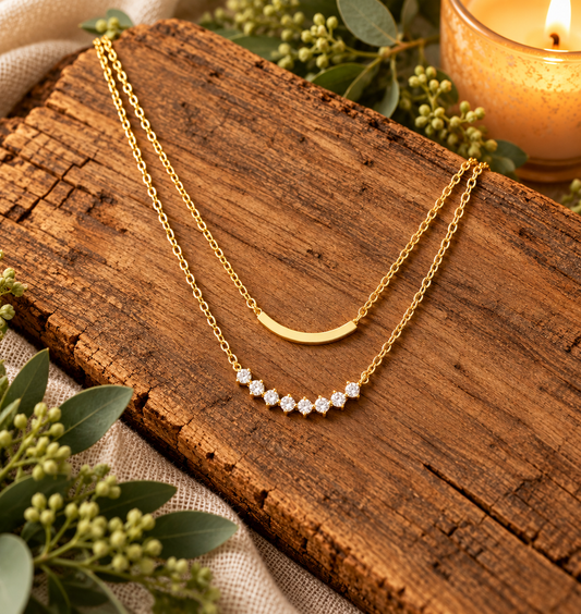 Golden Grace Layered Necklace