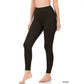 Clean Black Leggings