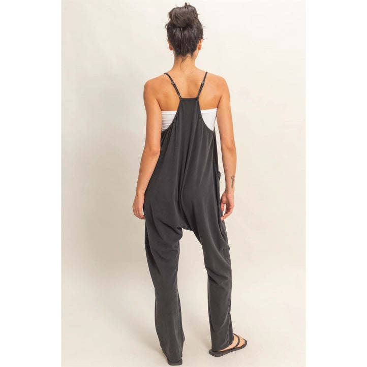 Everyday Ease Mineral Wash Jumpsuit