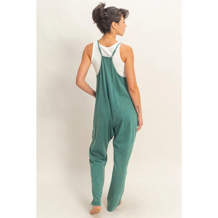 Everyday Ease Mineral Wash Jumpsuit