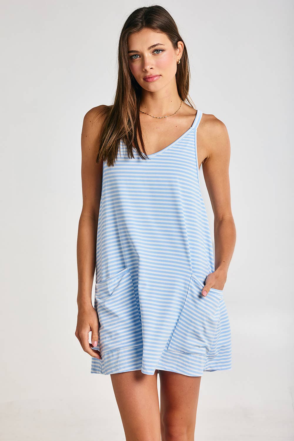 Sporty Stripe Romper