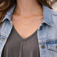 Double Layered Chain Necklace