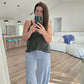 Acid Washed Capri