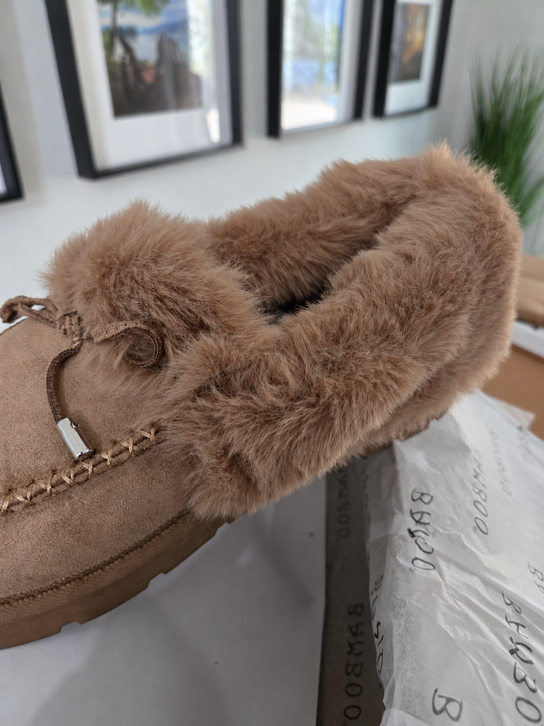 The Stay Awhile Cozy Moccasins
